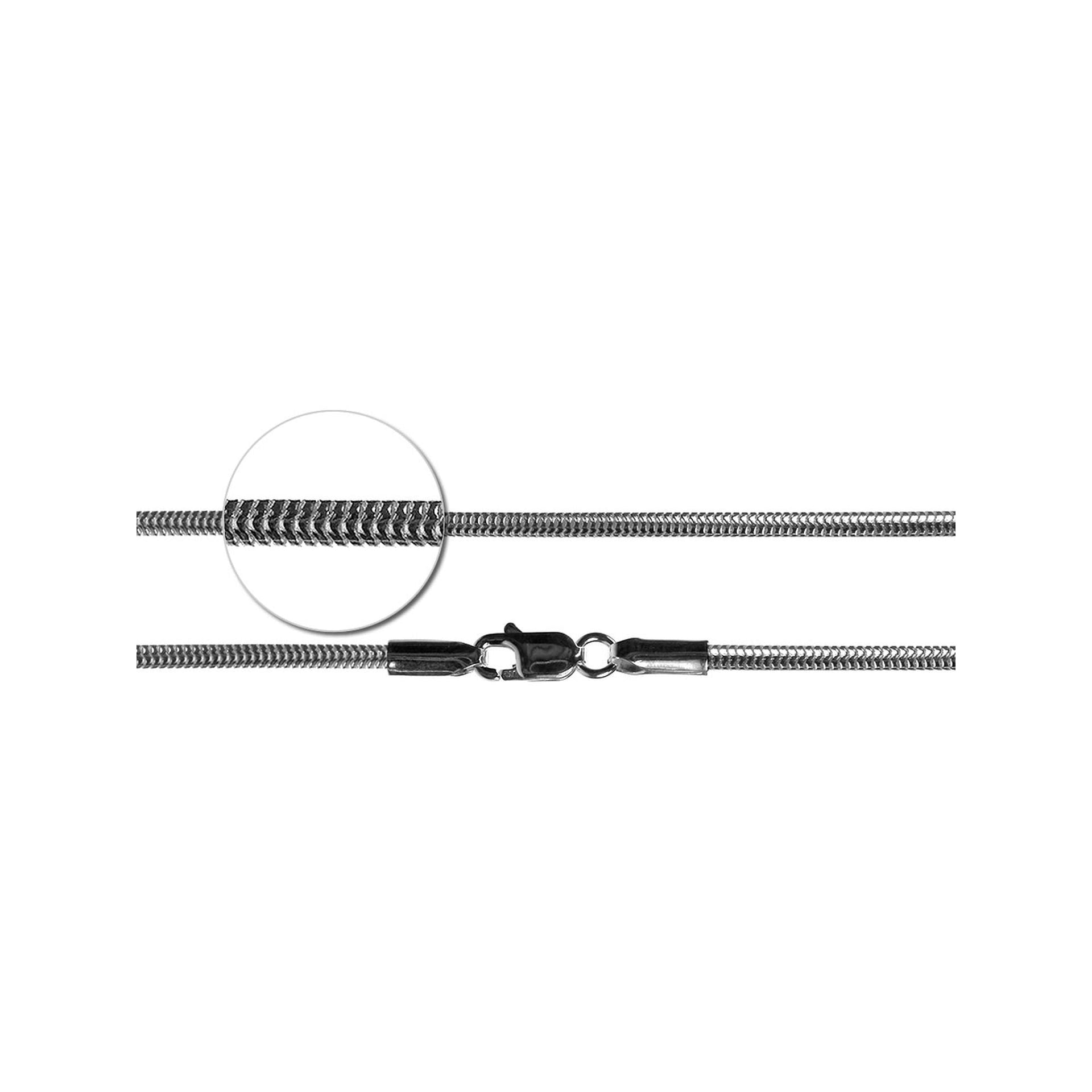 18" Heavy snake chain