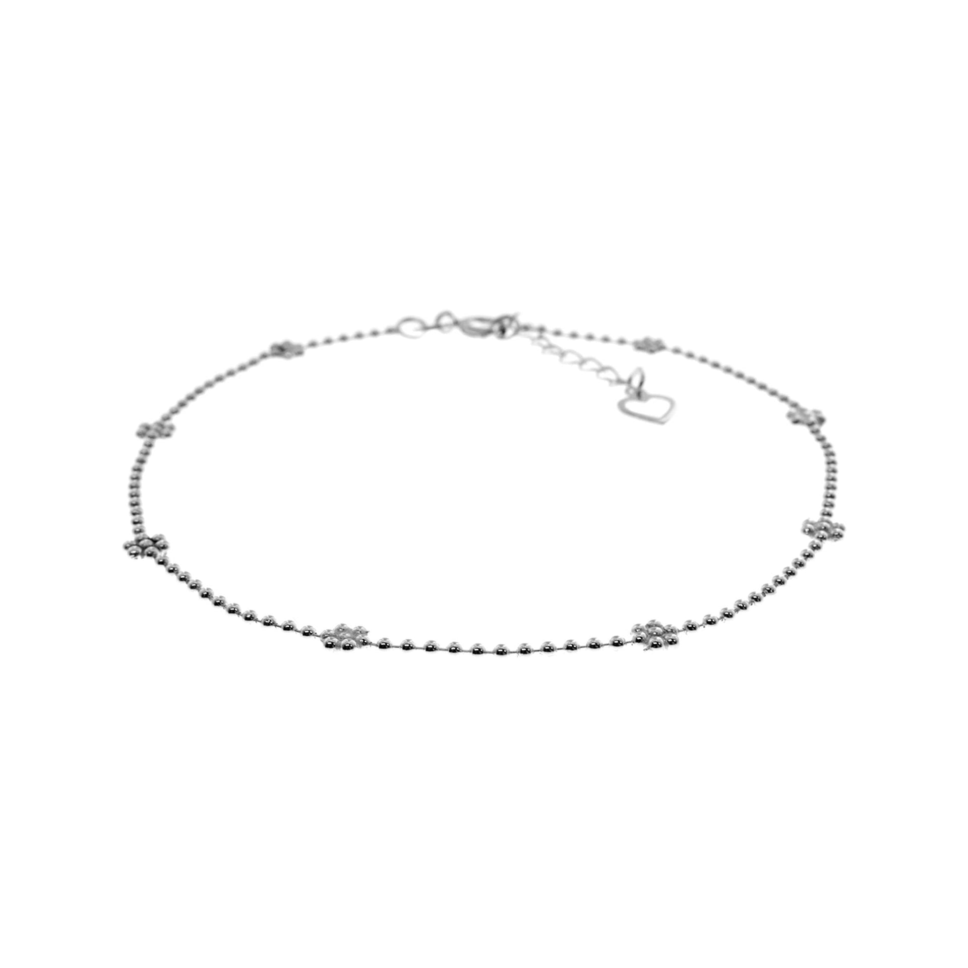 Lara satellite cluster anklet