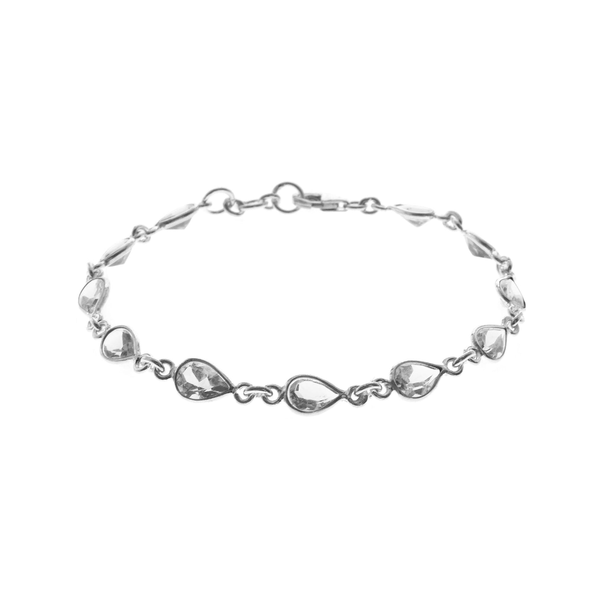 Bridget teardrop quartz bracelet