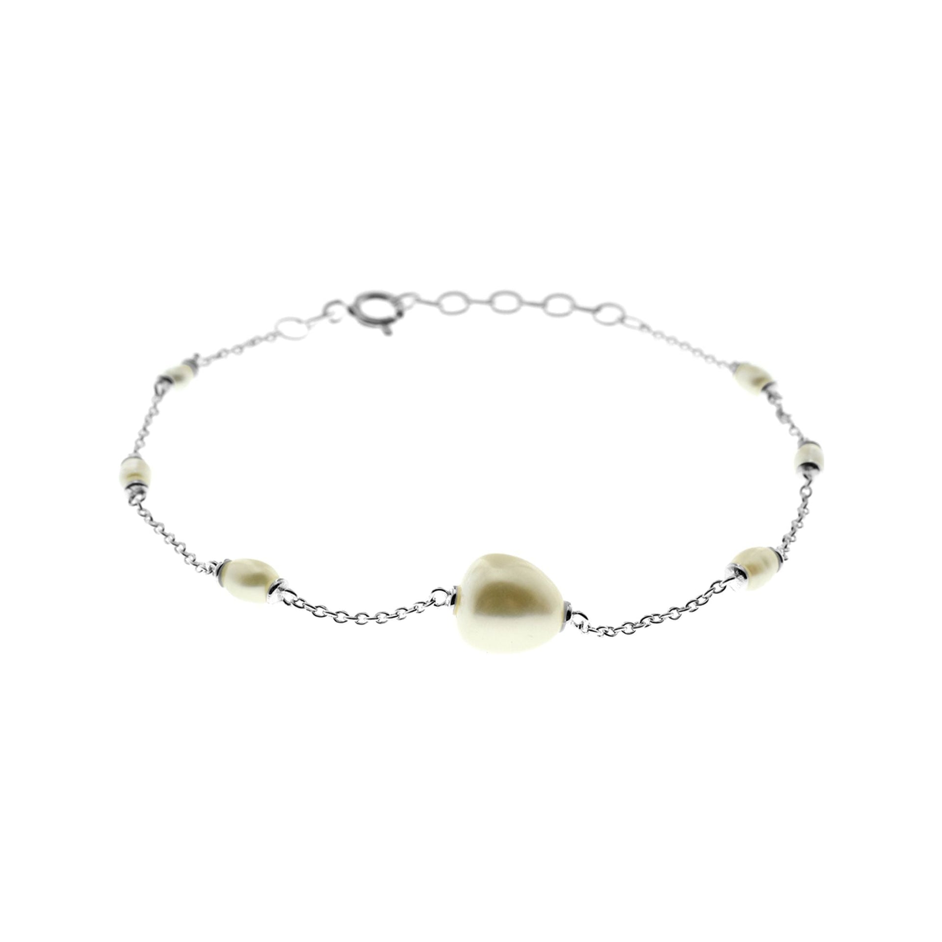 Blythe feature pearl inline pearl bracelet