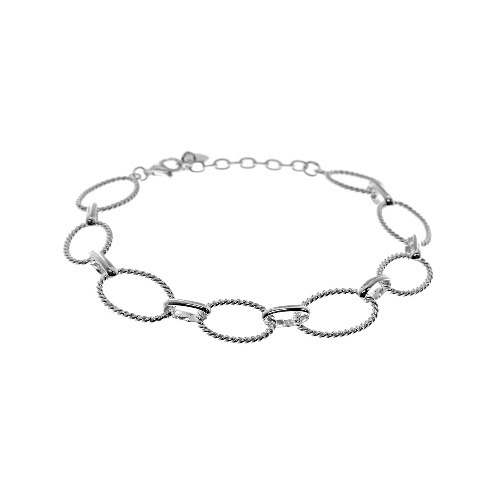 Skyla rope link bracelet