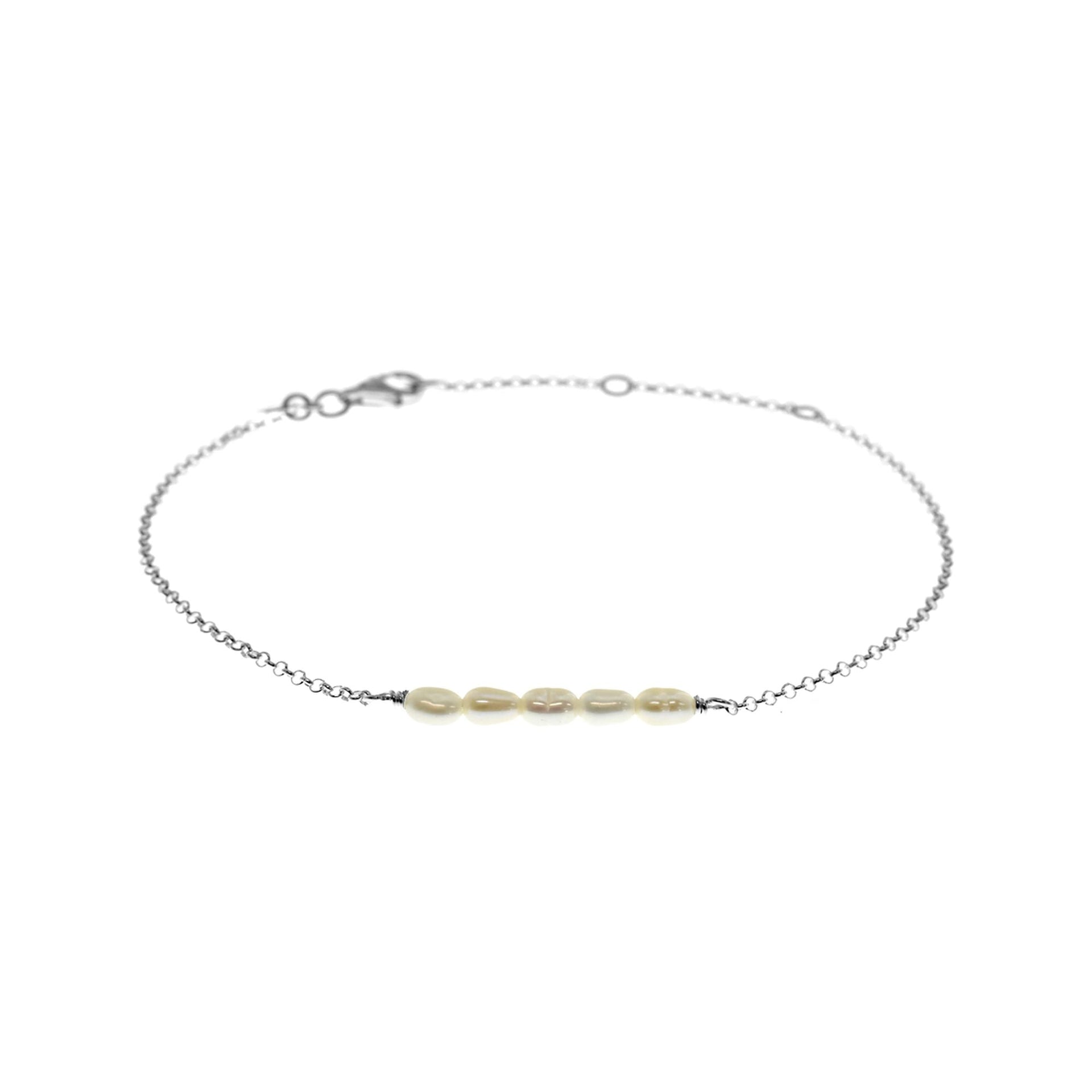 Martha cluster pearl bracelet