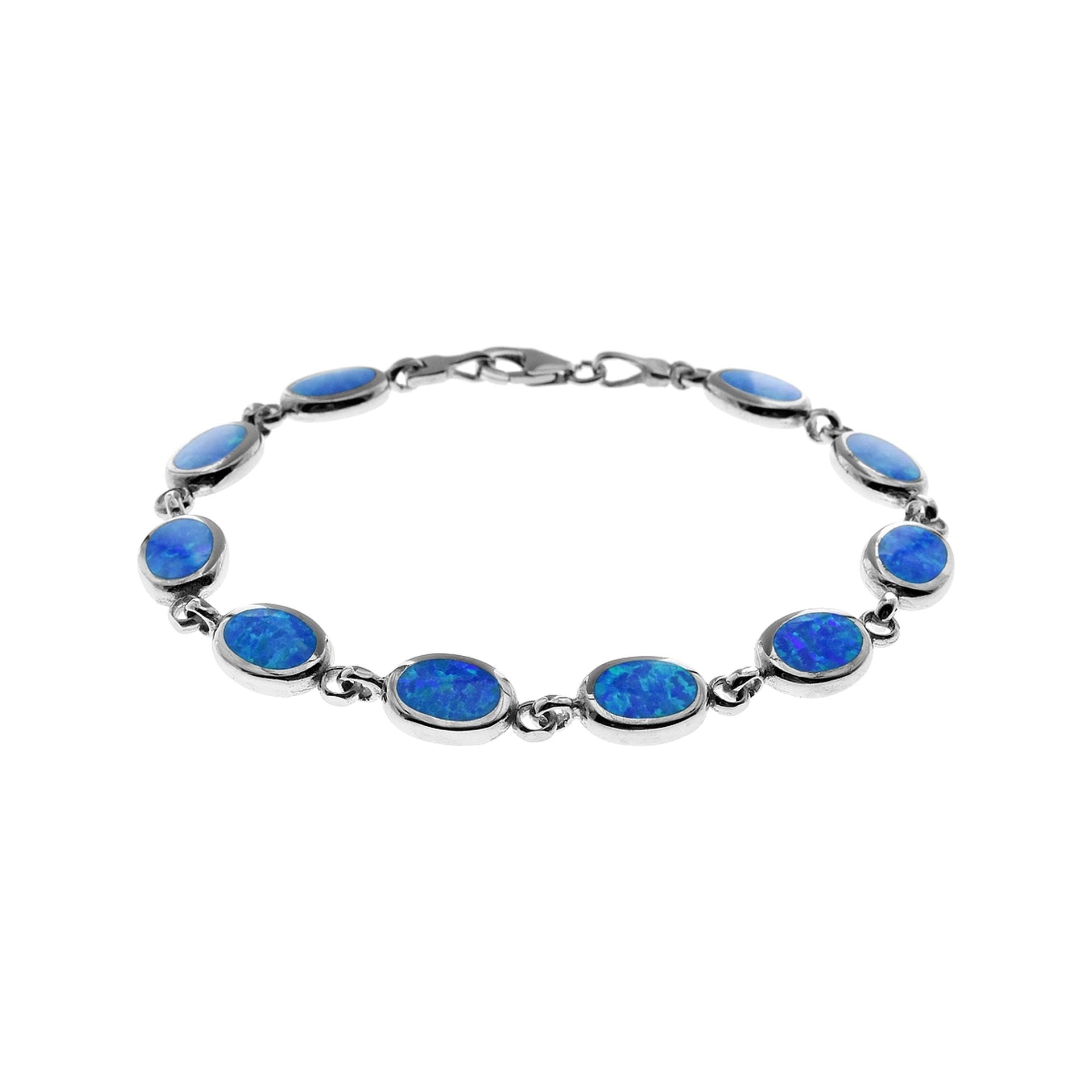 Diana large dark blue opalique bracelet