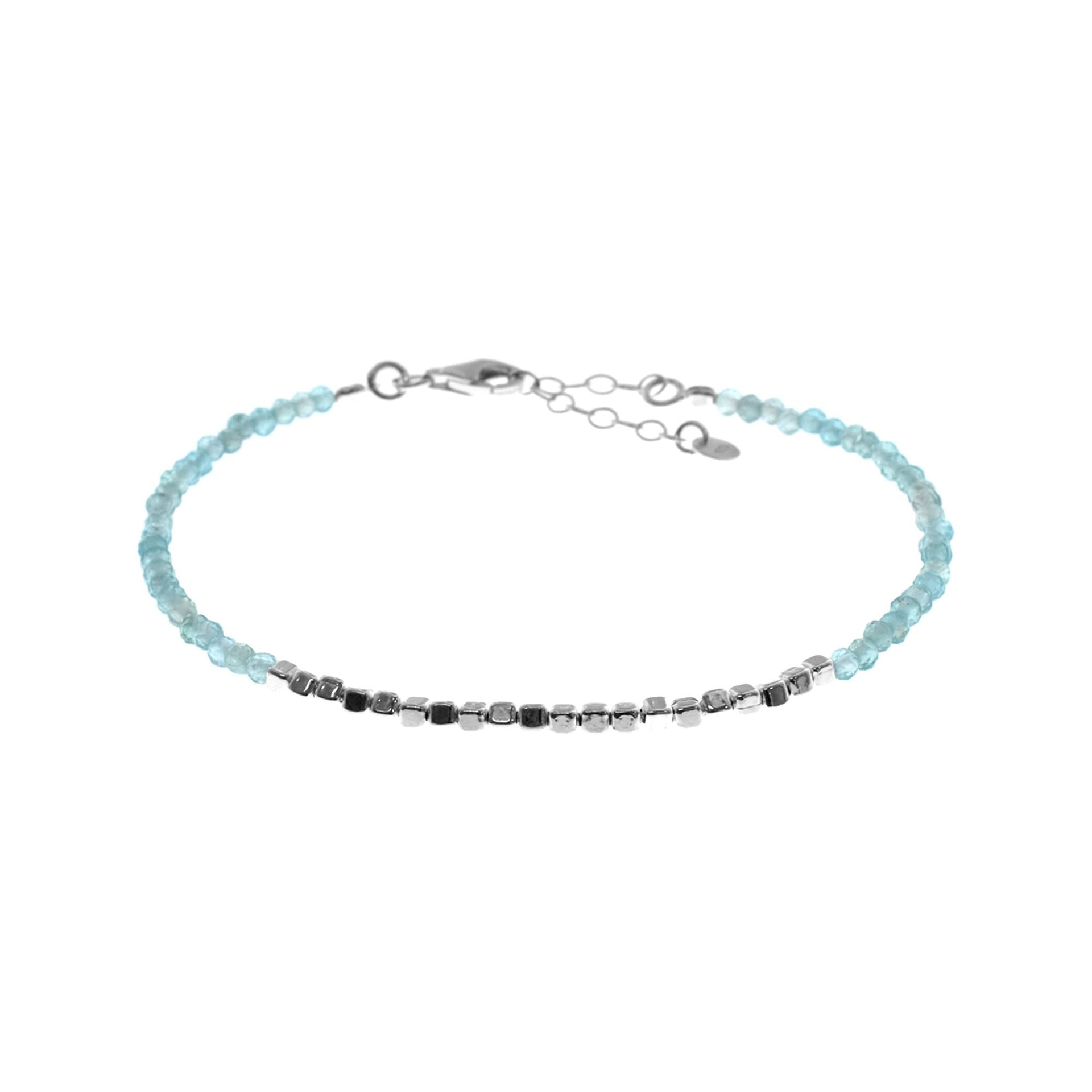 Sophia aquamarine bracelet