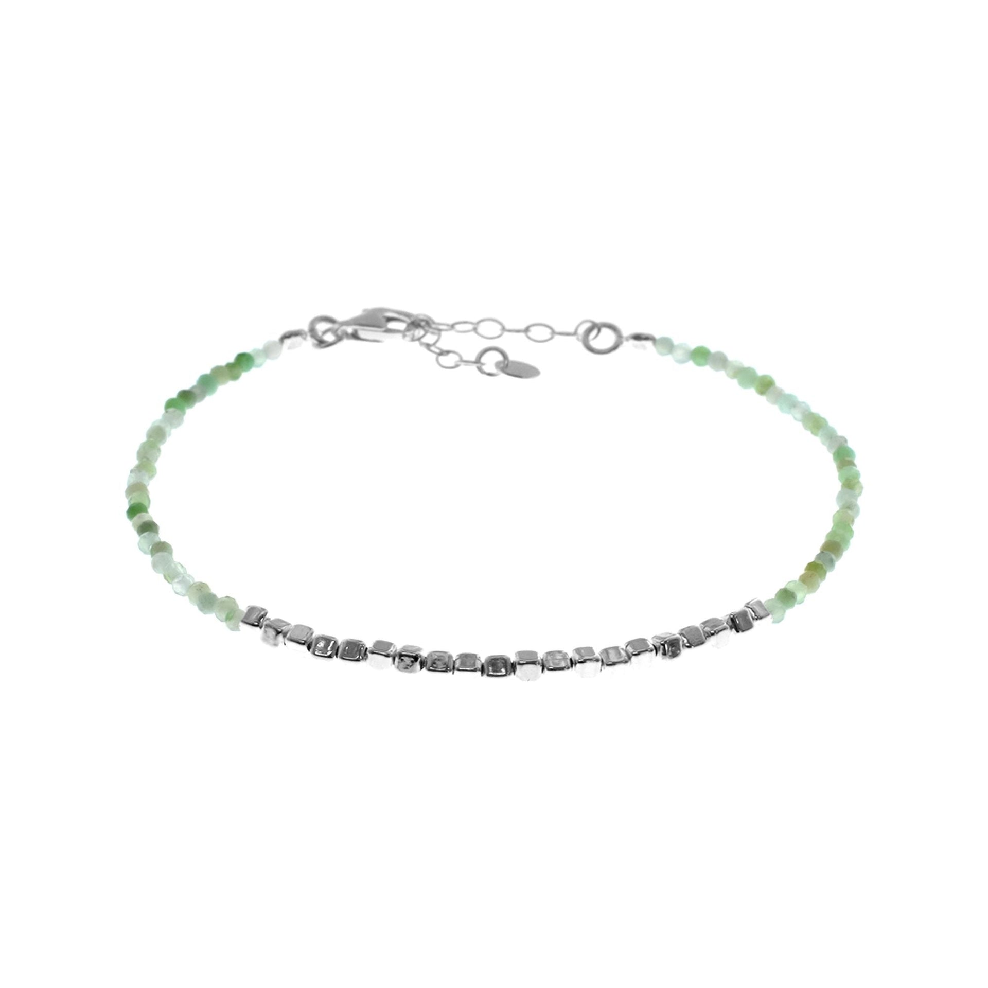 Sophia chrysoprase bracelet