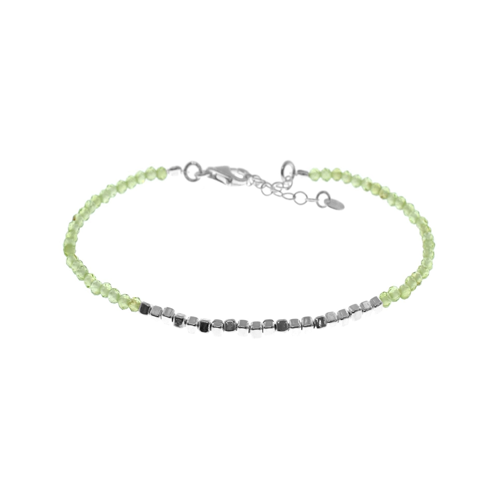 Sophia peridot bracelet