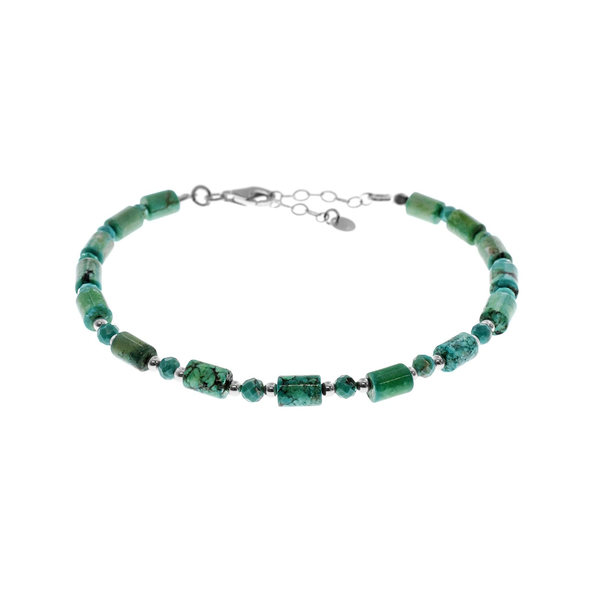 Jaelyn turquoise cylinder bracelet