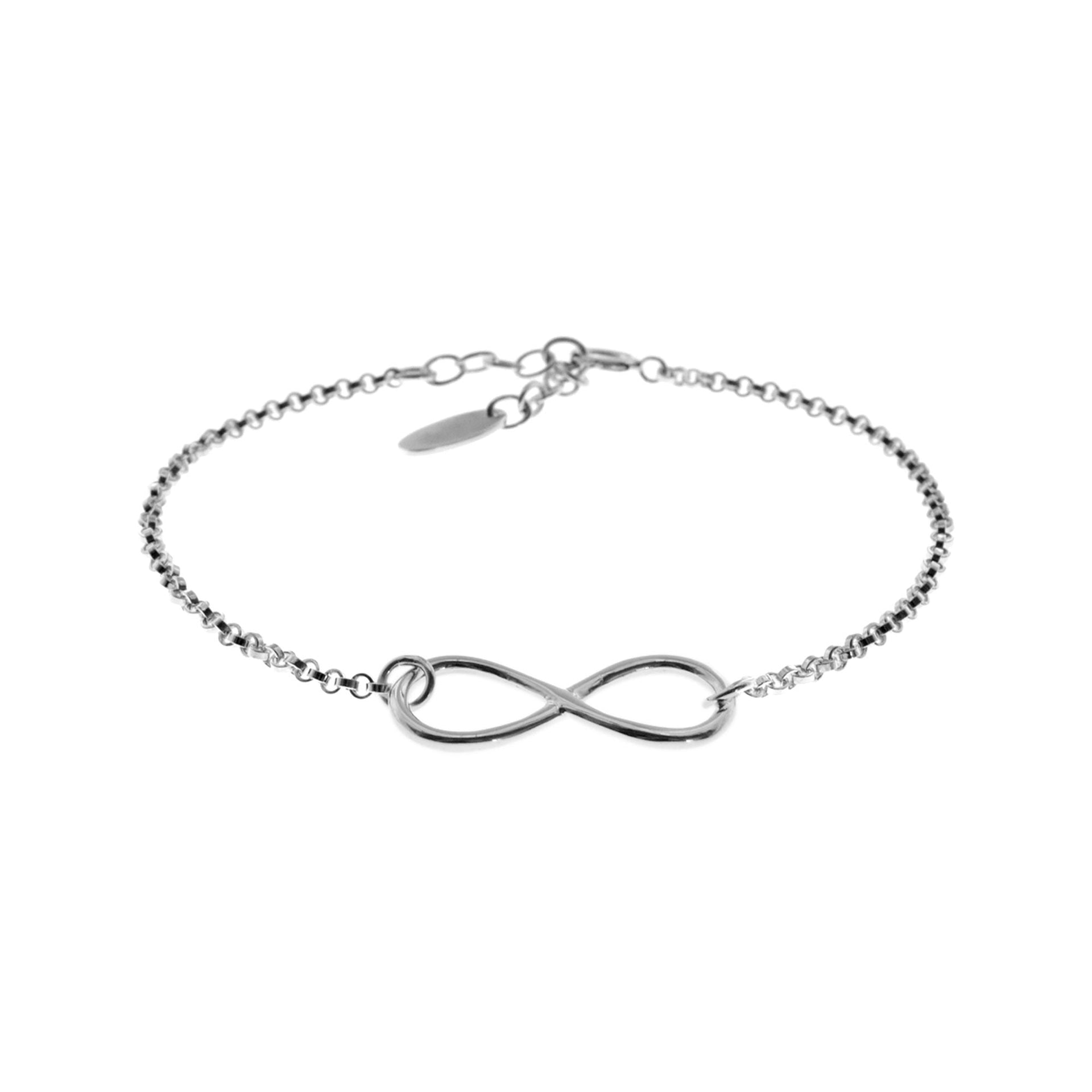 Paige infinity symbol bracelet