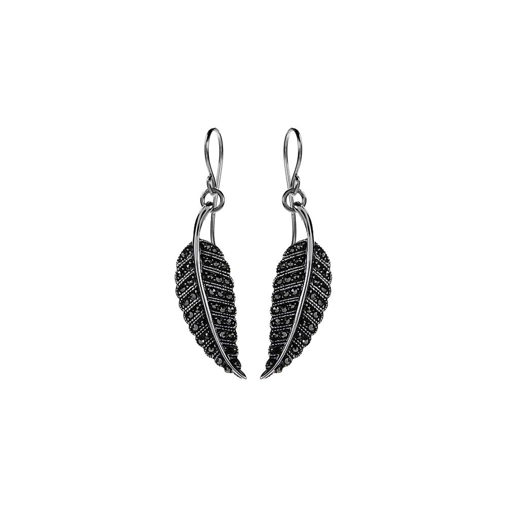 Lottie feather earrings