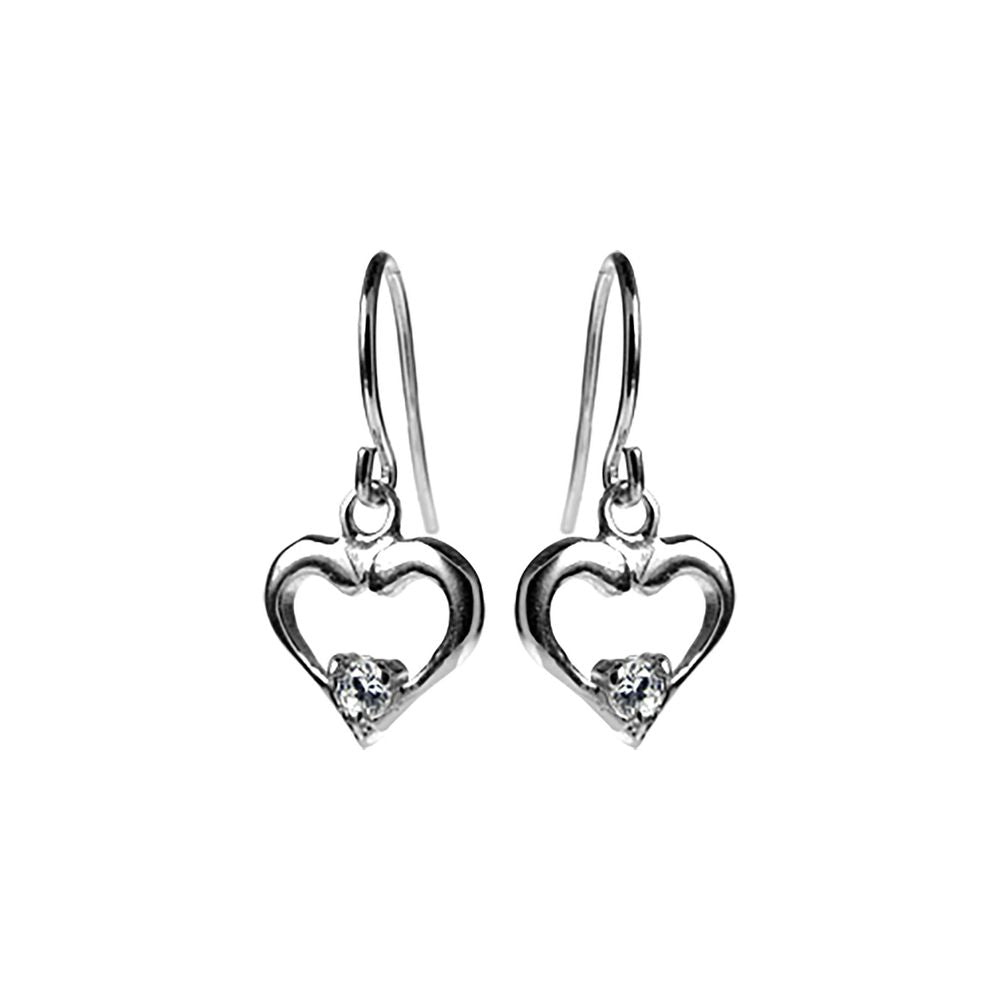 Carrie pretty little heart earrings