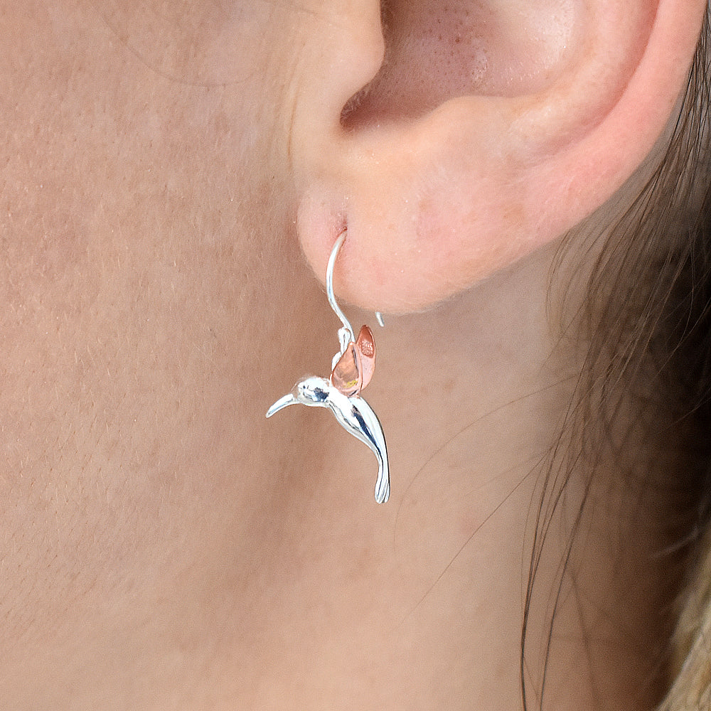 Carla humming bird earrings