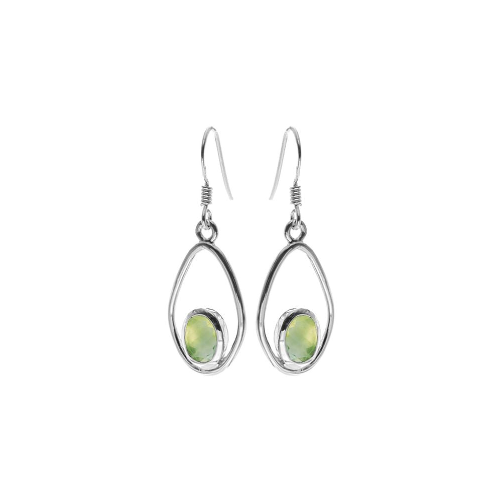 Amy prehnite soft diamond halo