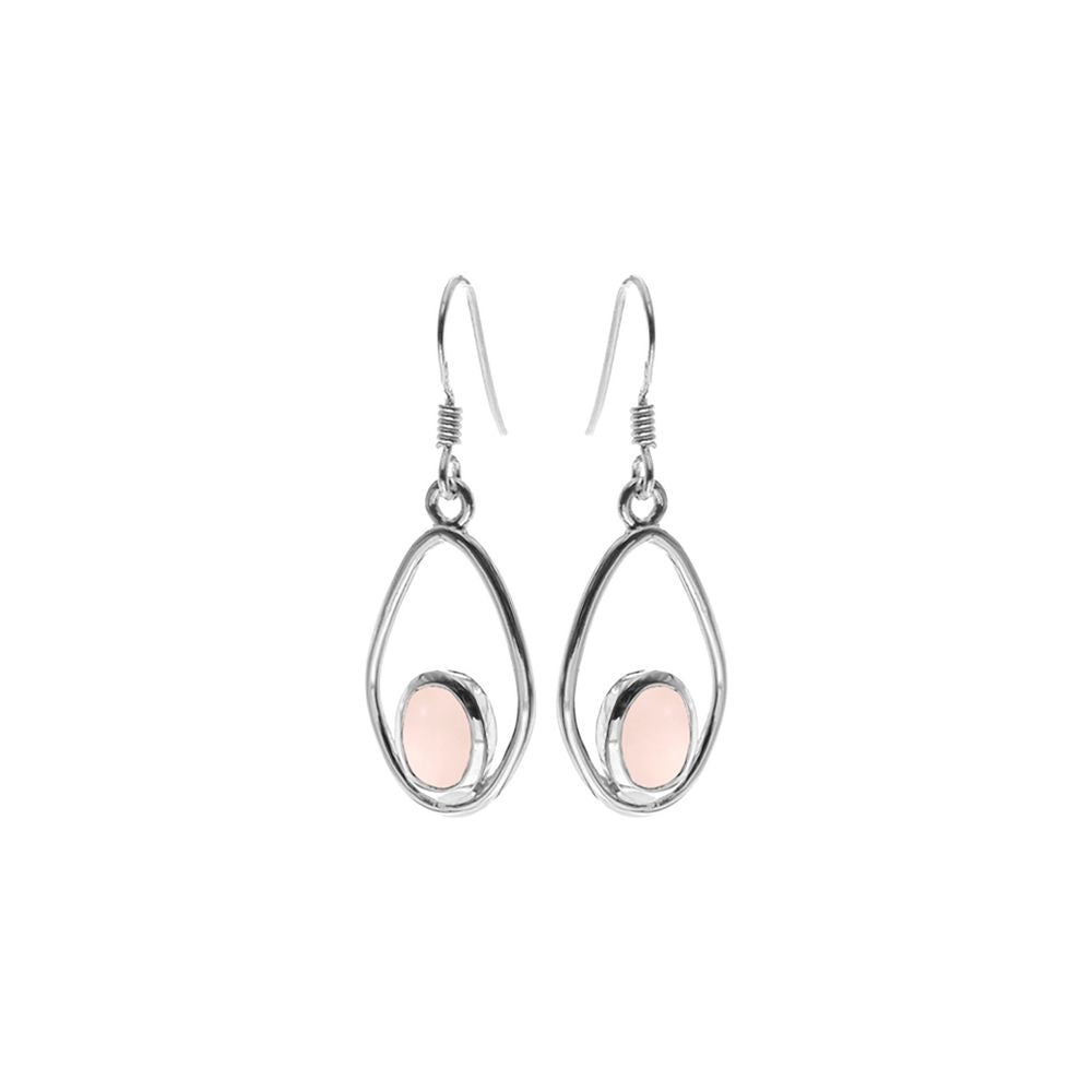 Amy rose quartz soft diamond halo