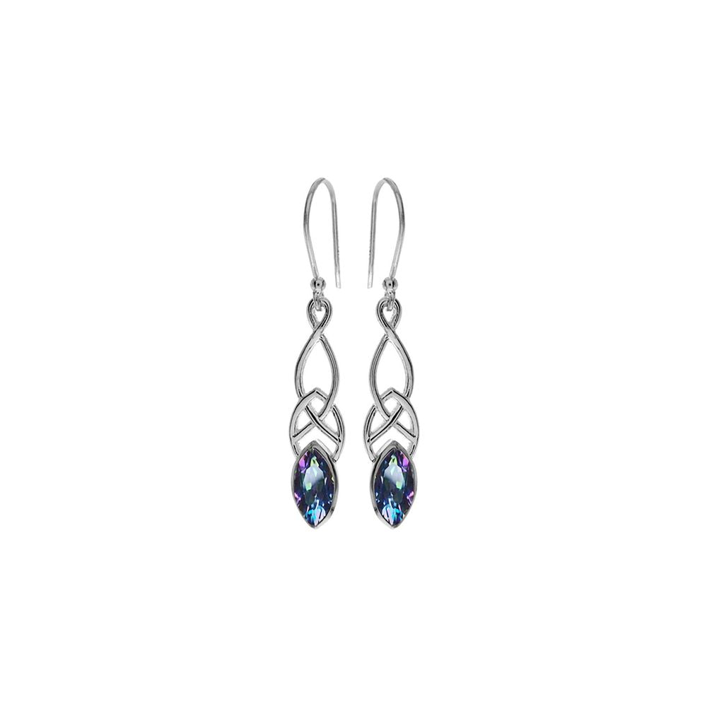 Betsy Celtic mystic topaz earrings