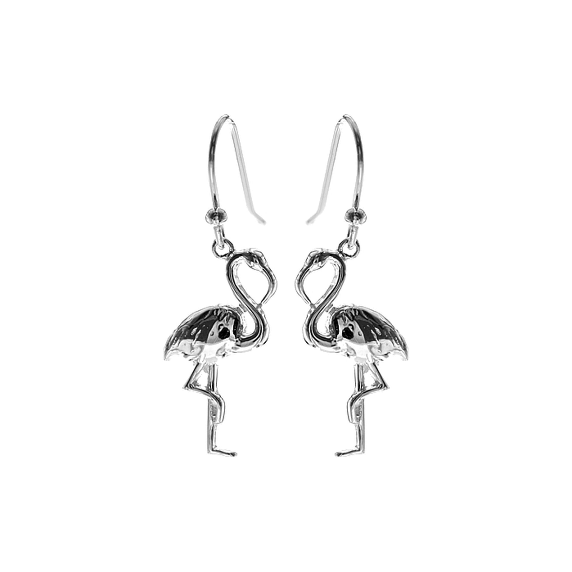Flamingo earrings