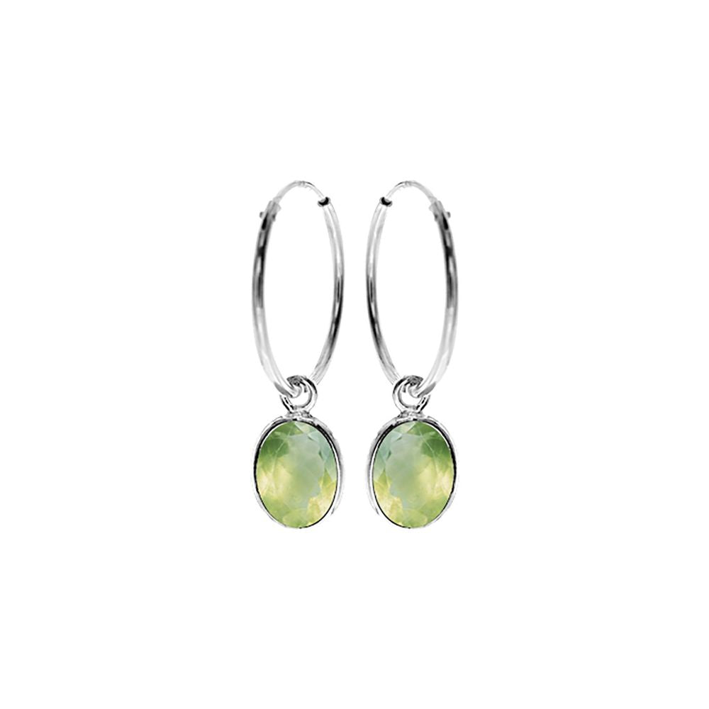 Bridget sleeper with oval prehnite