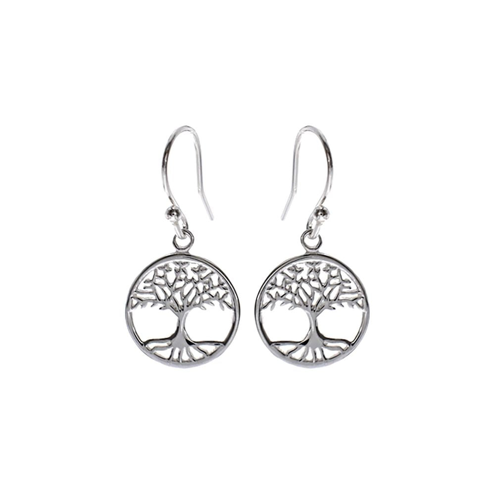 Naya circular tree of life earrings