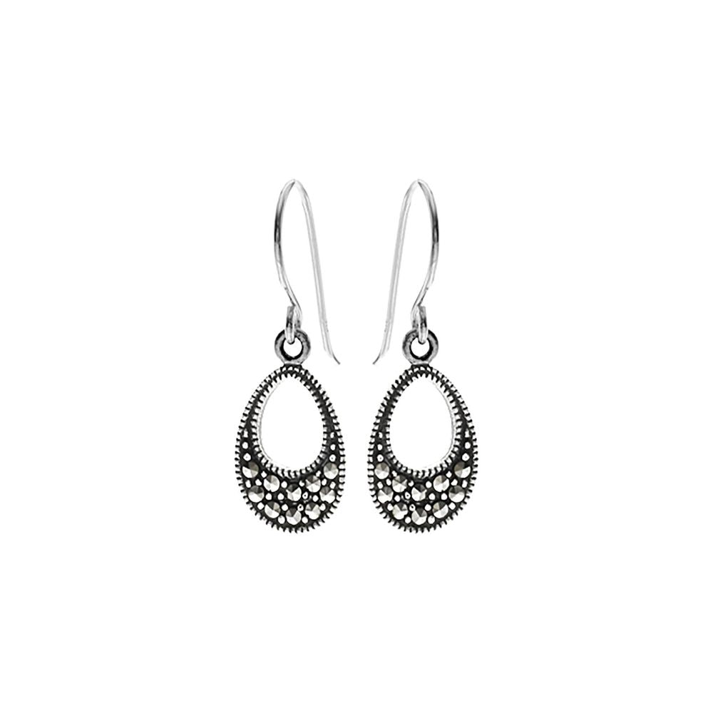 Lottie oval cut out earrings