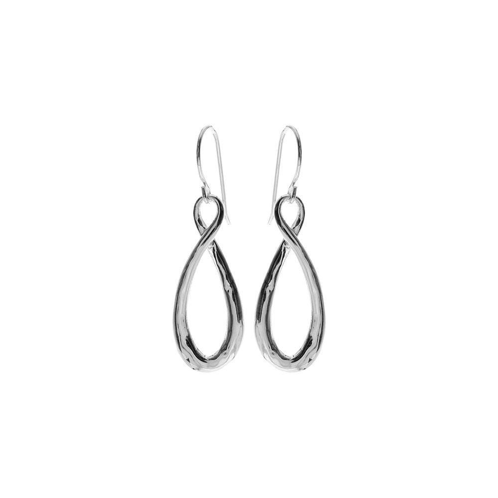 Paige tapered infinity earrings