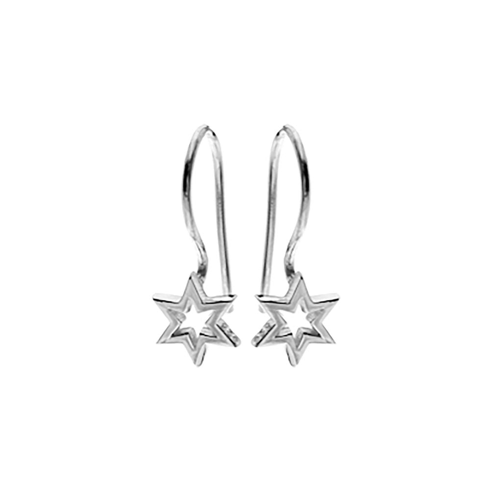 Maura open star earrings
