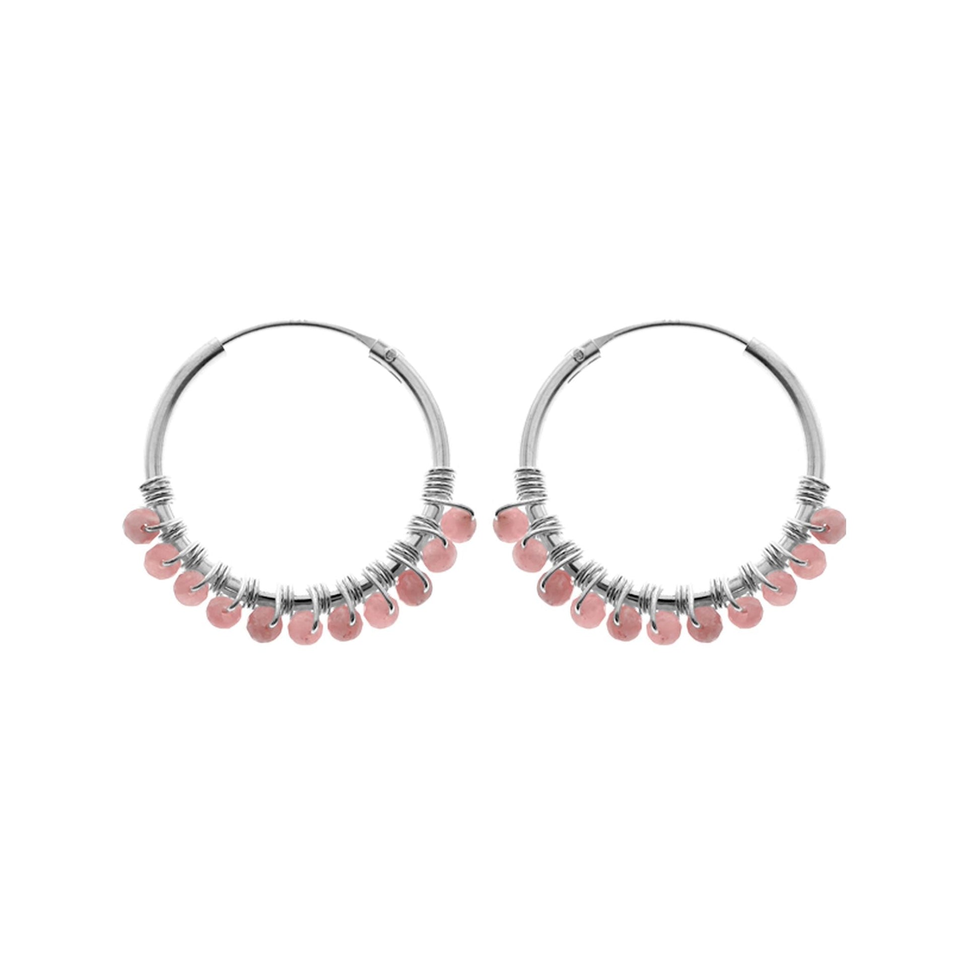 Avianna sleeper multi rhodonite droplets