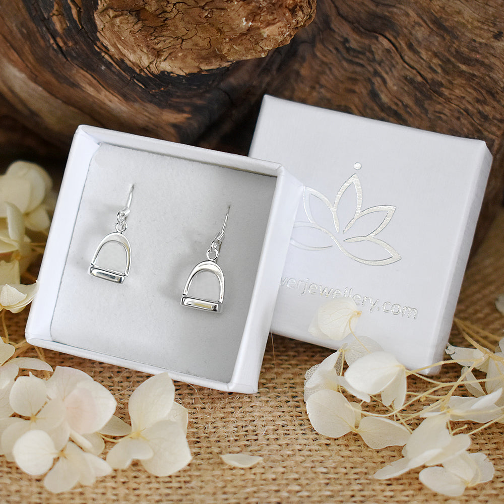 Cavelli stirrup earrings