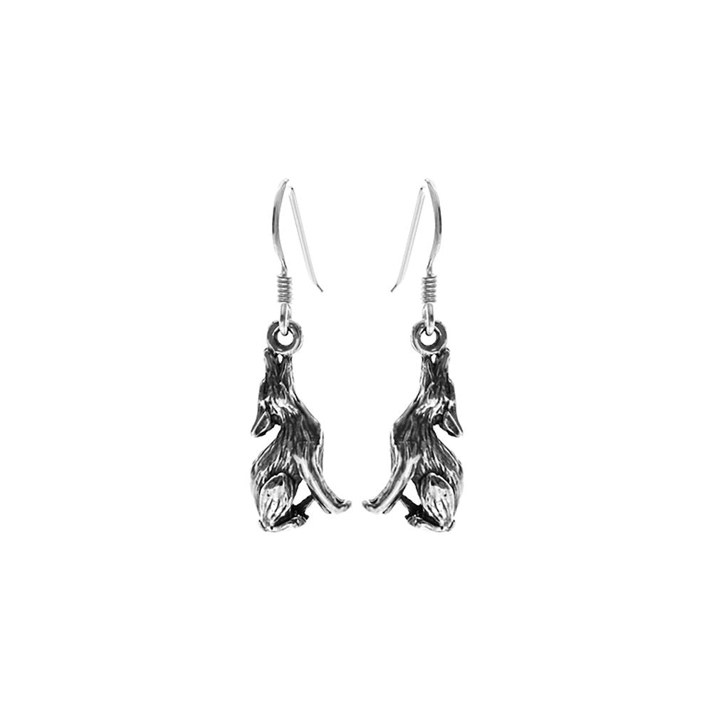 Anya wolf earrings