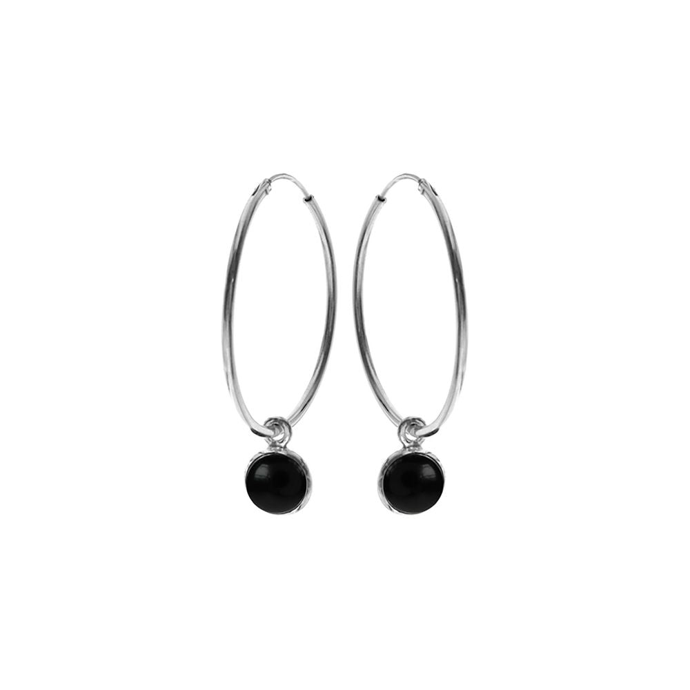 Bridget sleeper round black onyx