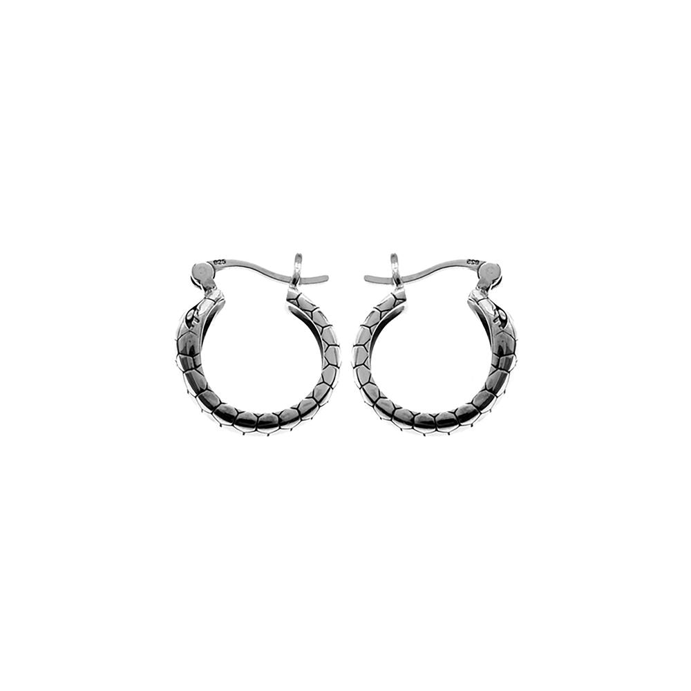 Anya flip top cobra earrings