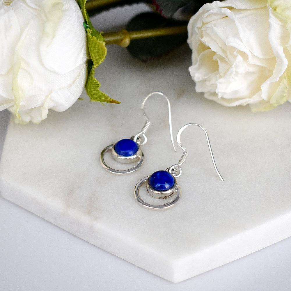 Amy lapis circle frame