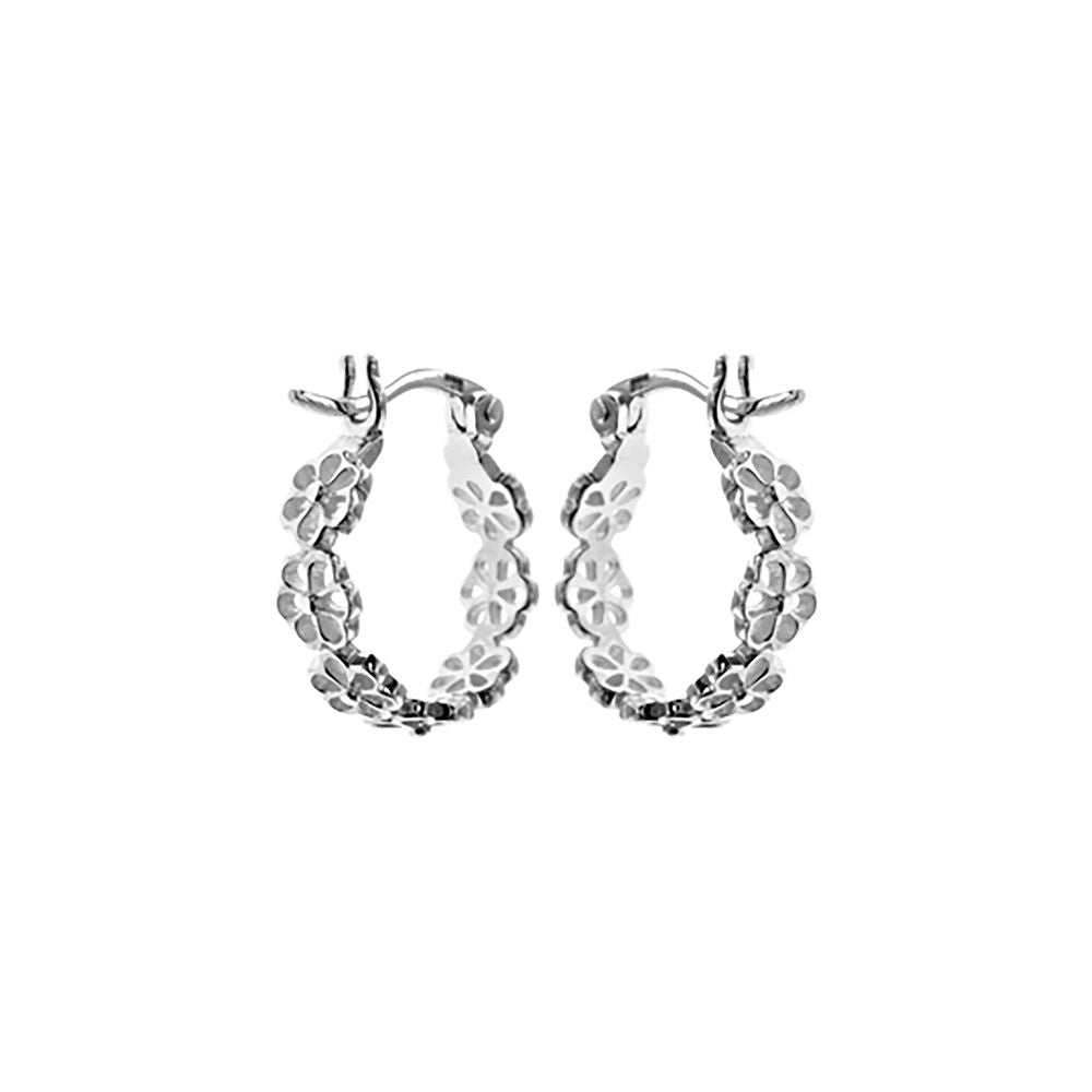 Matilda daisy chain silhouette hoops