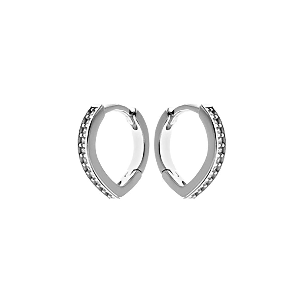 Heidi teardrop huggies