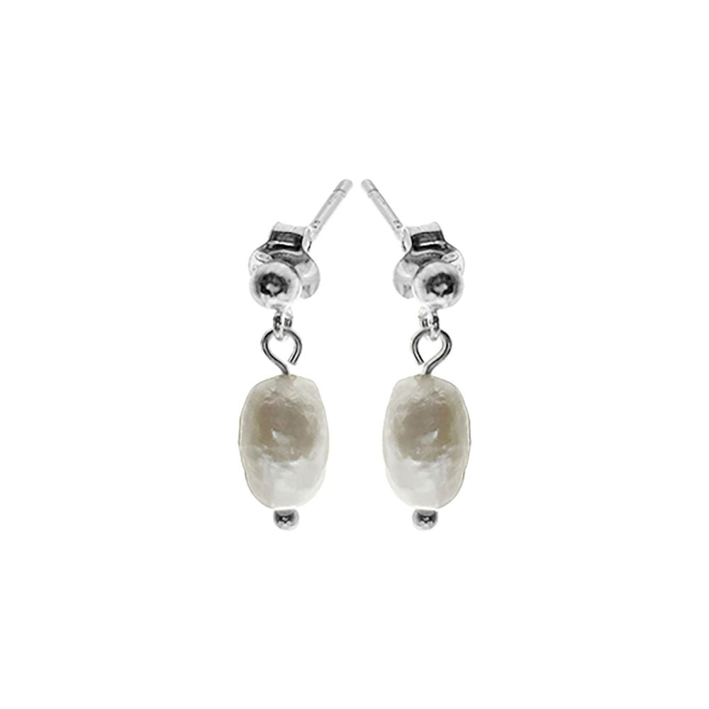 Blythe single drop pearl stud