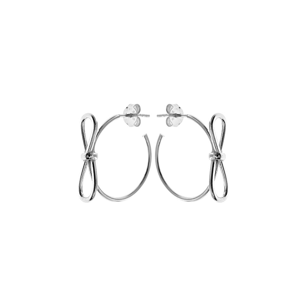 Joanna bow hoops