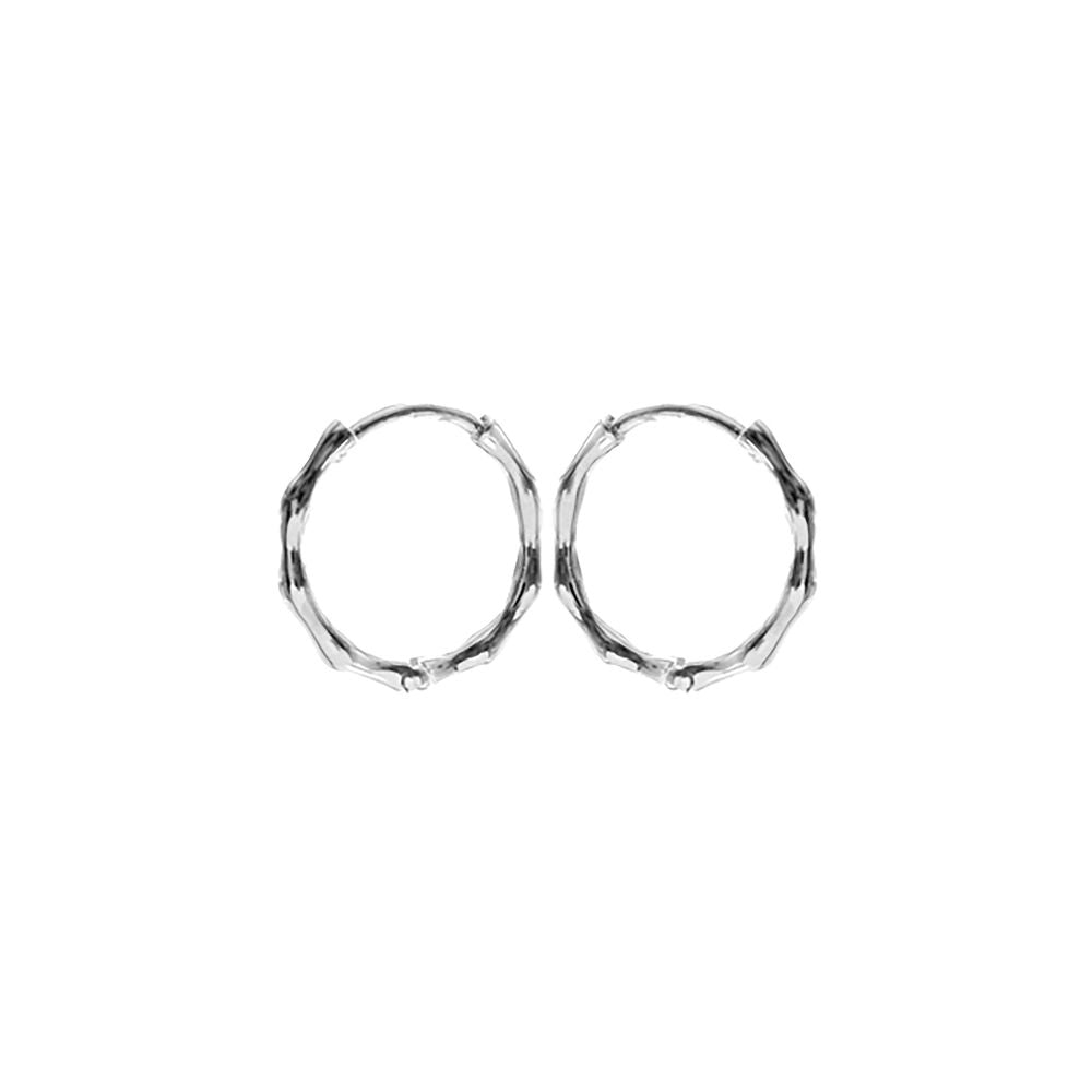 Elisa bamboo design hoops