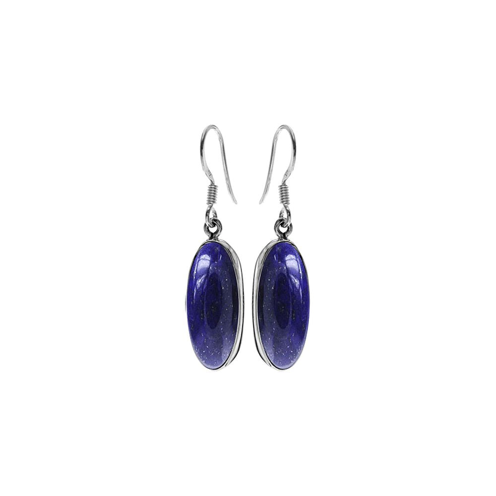 Samira torpedo lapis lazuli earrings