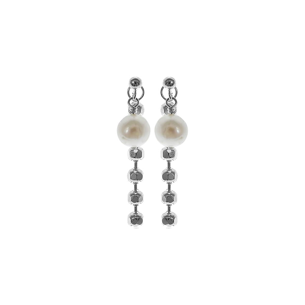 Elsie pearl stud bead drop