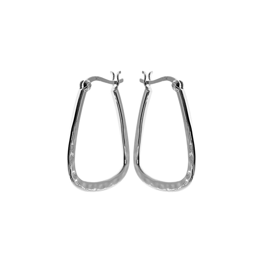 Lexi stirrup shaped creole hoops