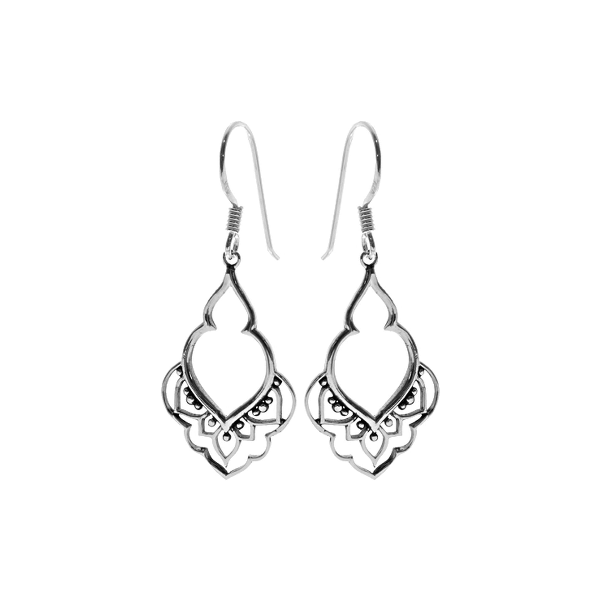 Isla boho scallop earrings