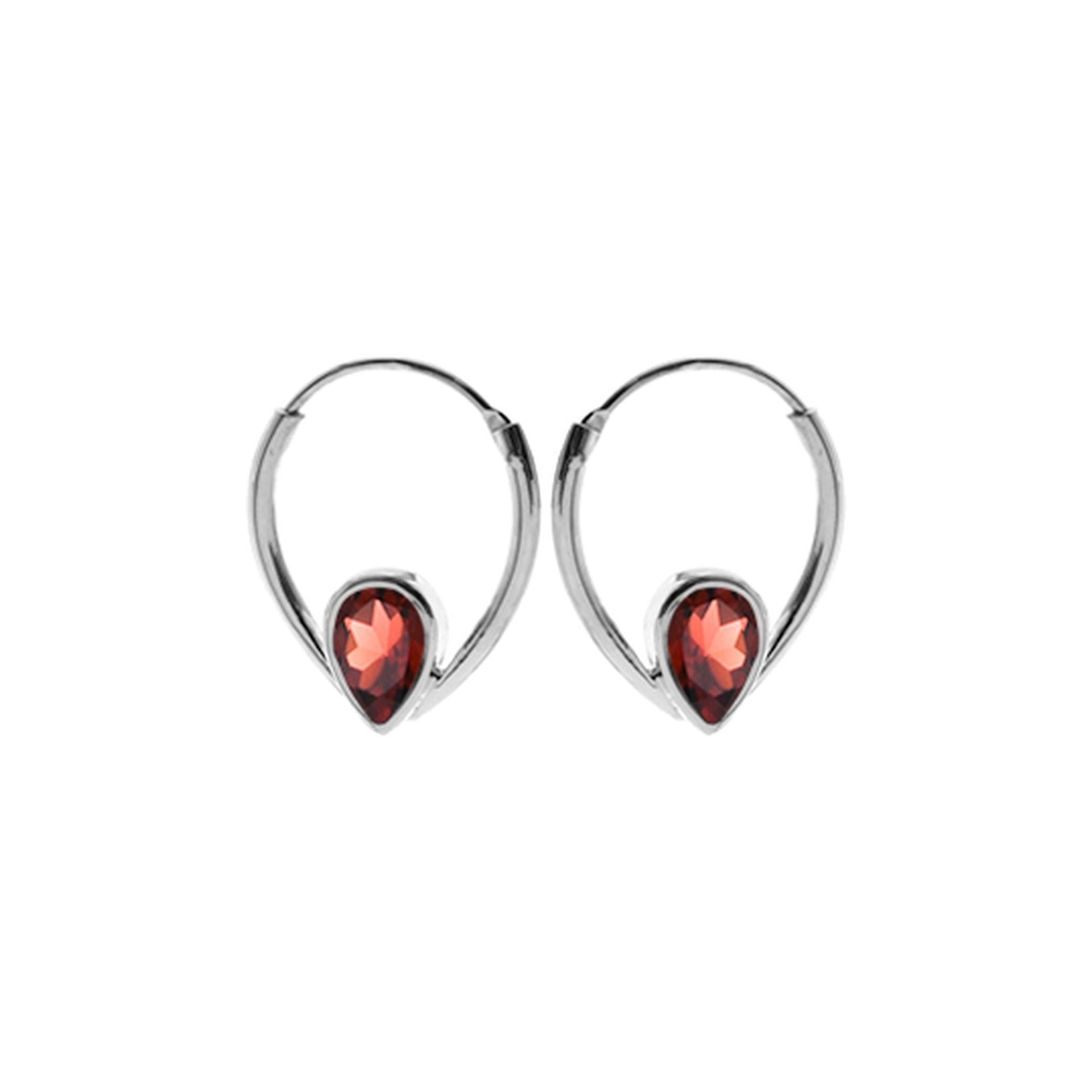 Bridget teardrop sleepers with garnet