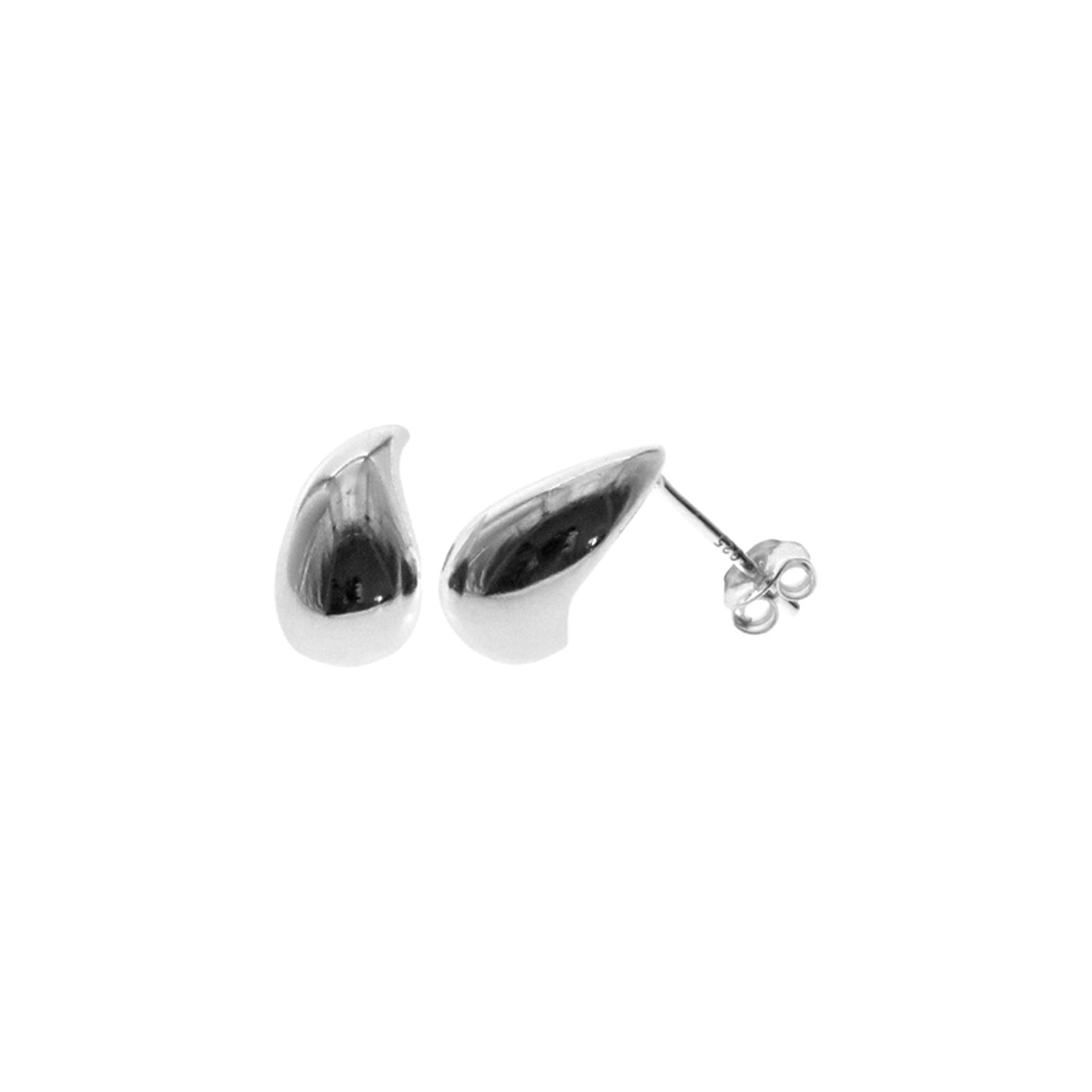 Bria water droplet stud earrings