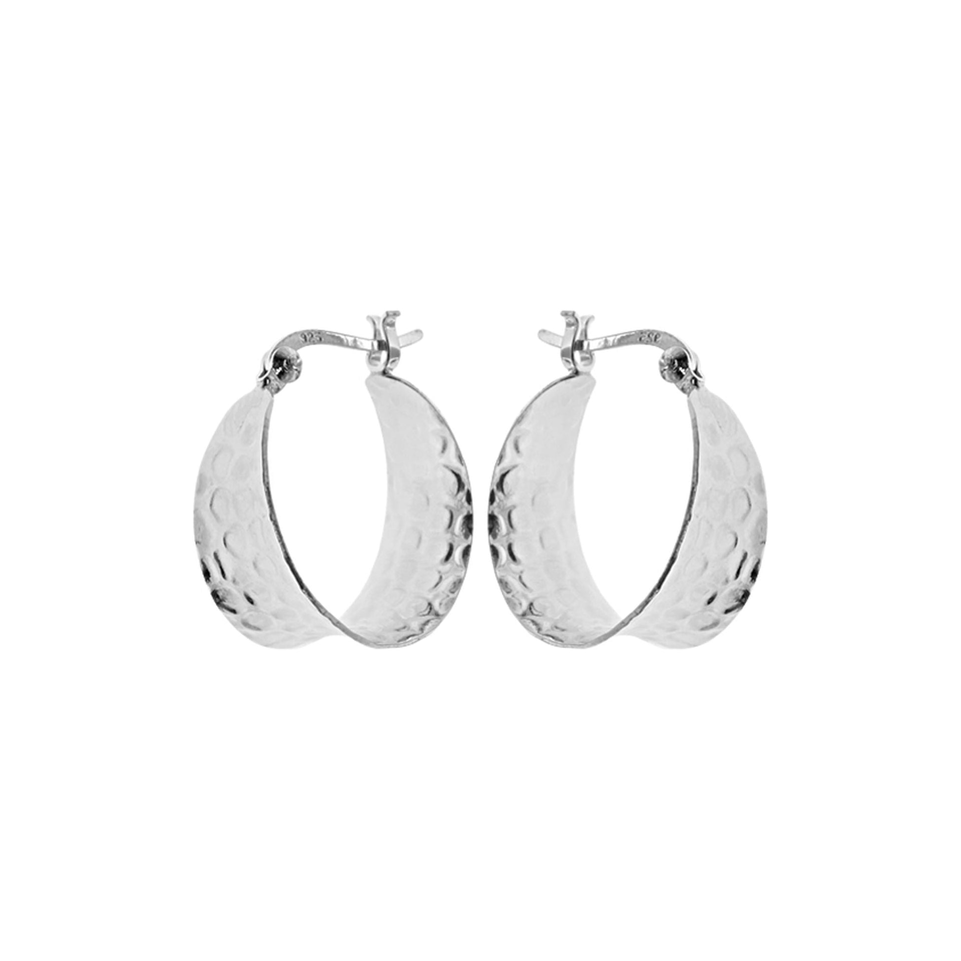 Lexi wedge creole hoops