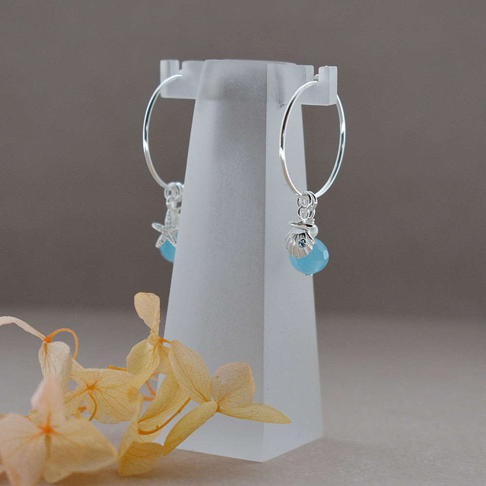 Bronwen seascape hoops