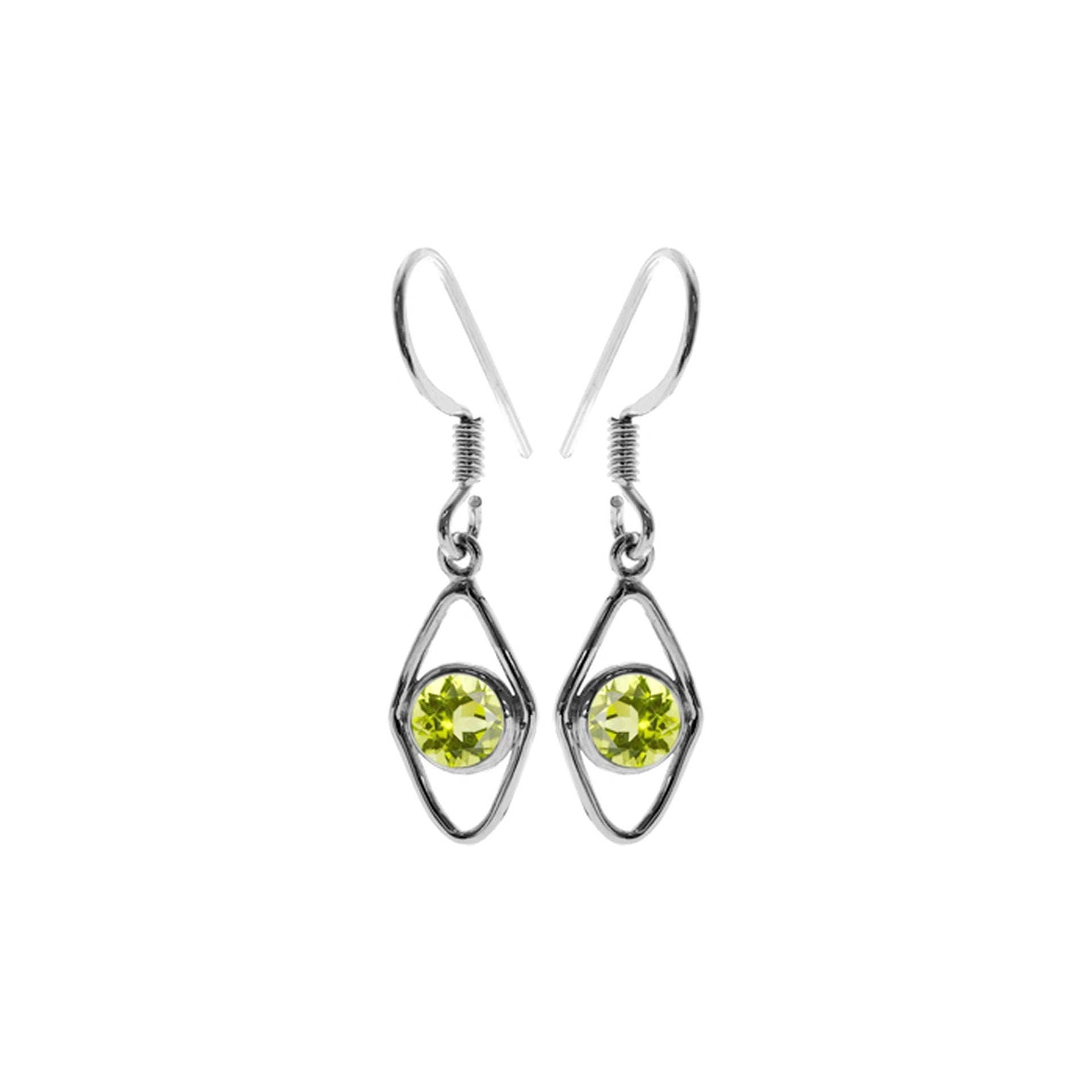 Ivy kite peridot earrings