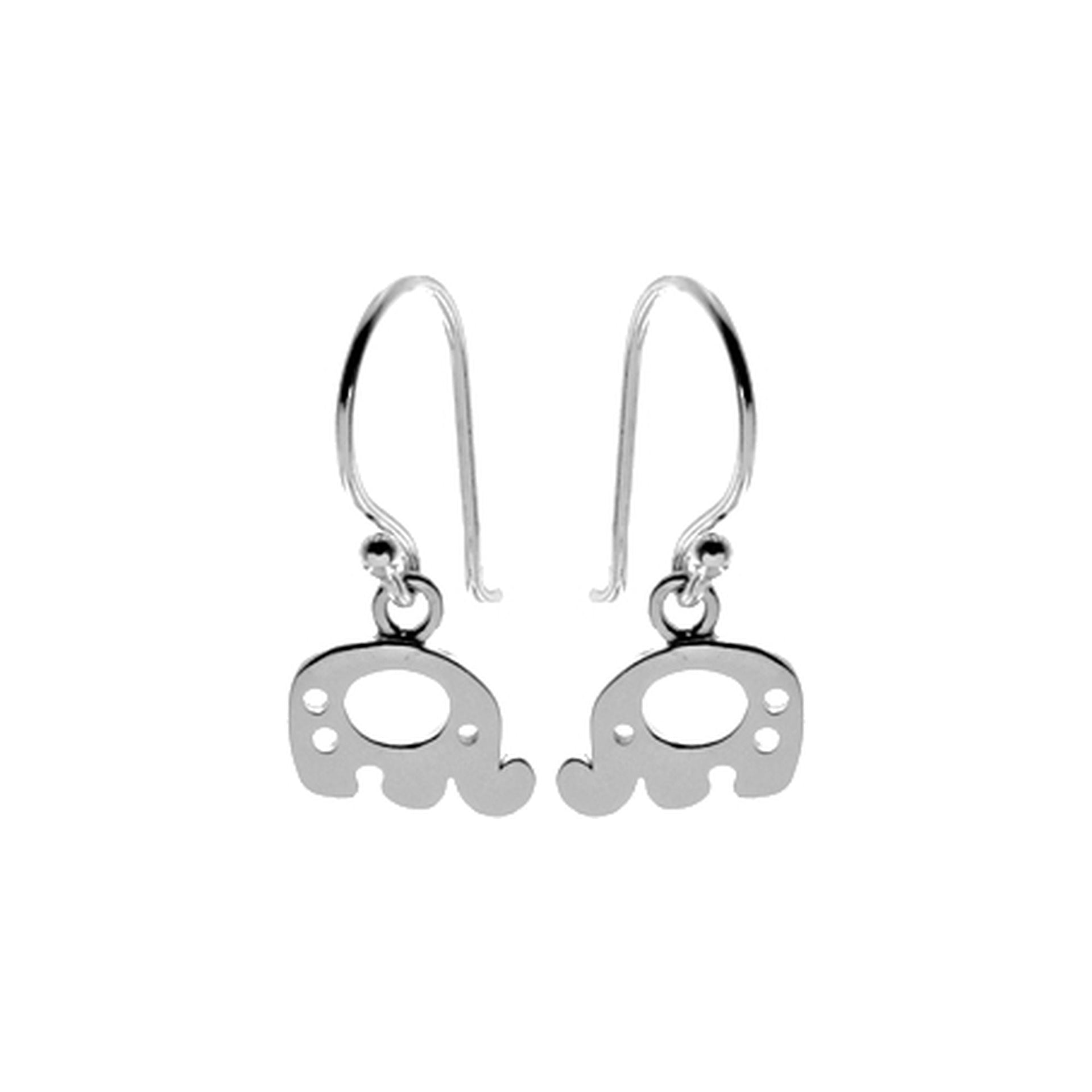Matilda cartoon elephant drop earrings