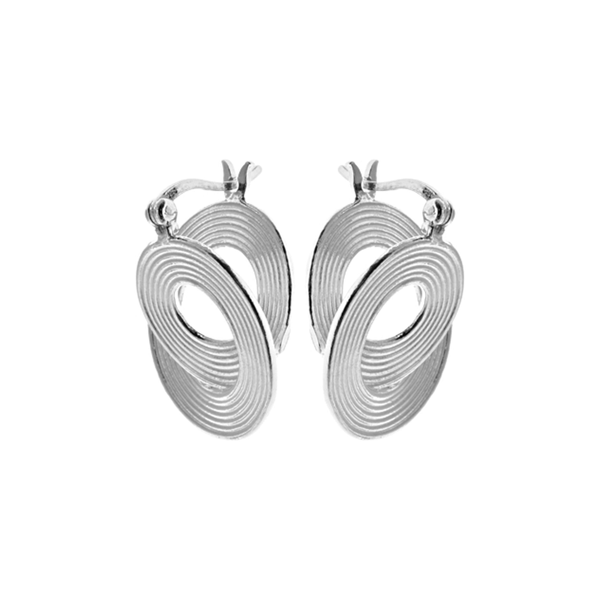 Phoebe spiral earrings