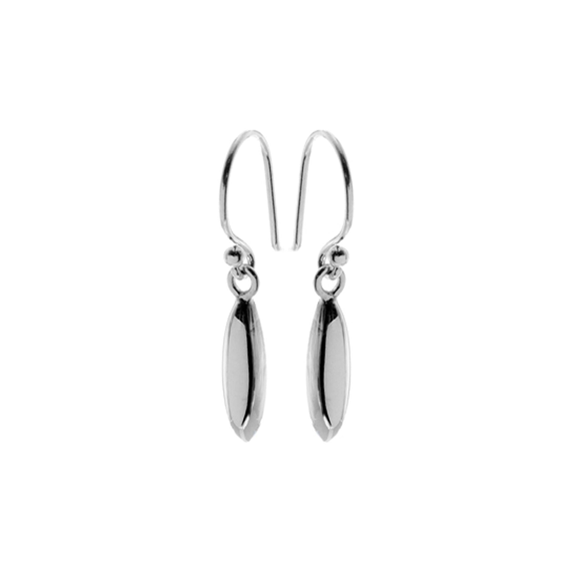 Bria simple ellipse earrings