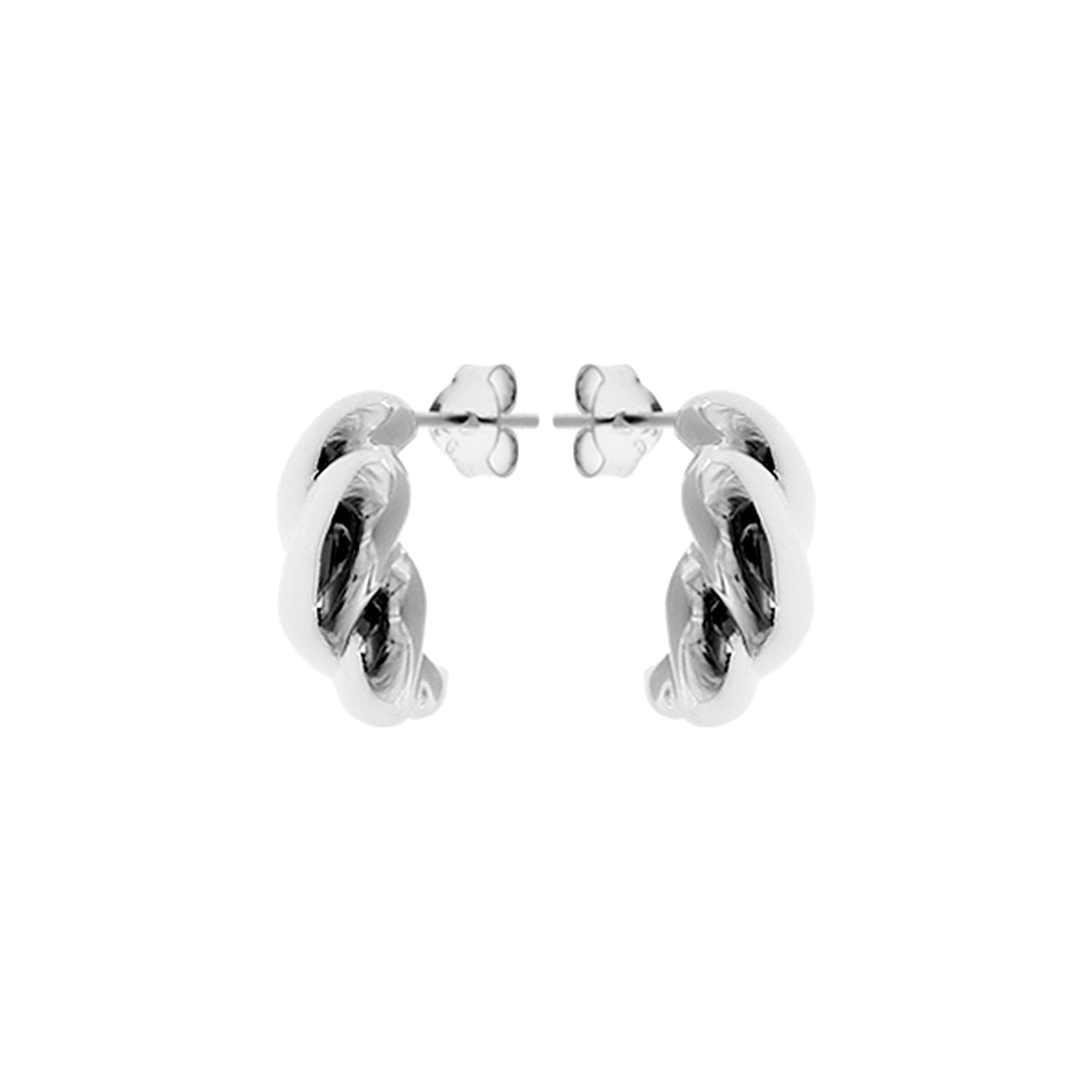 Phoebe tapered stud hoops