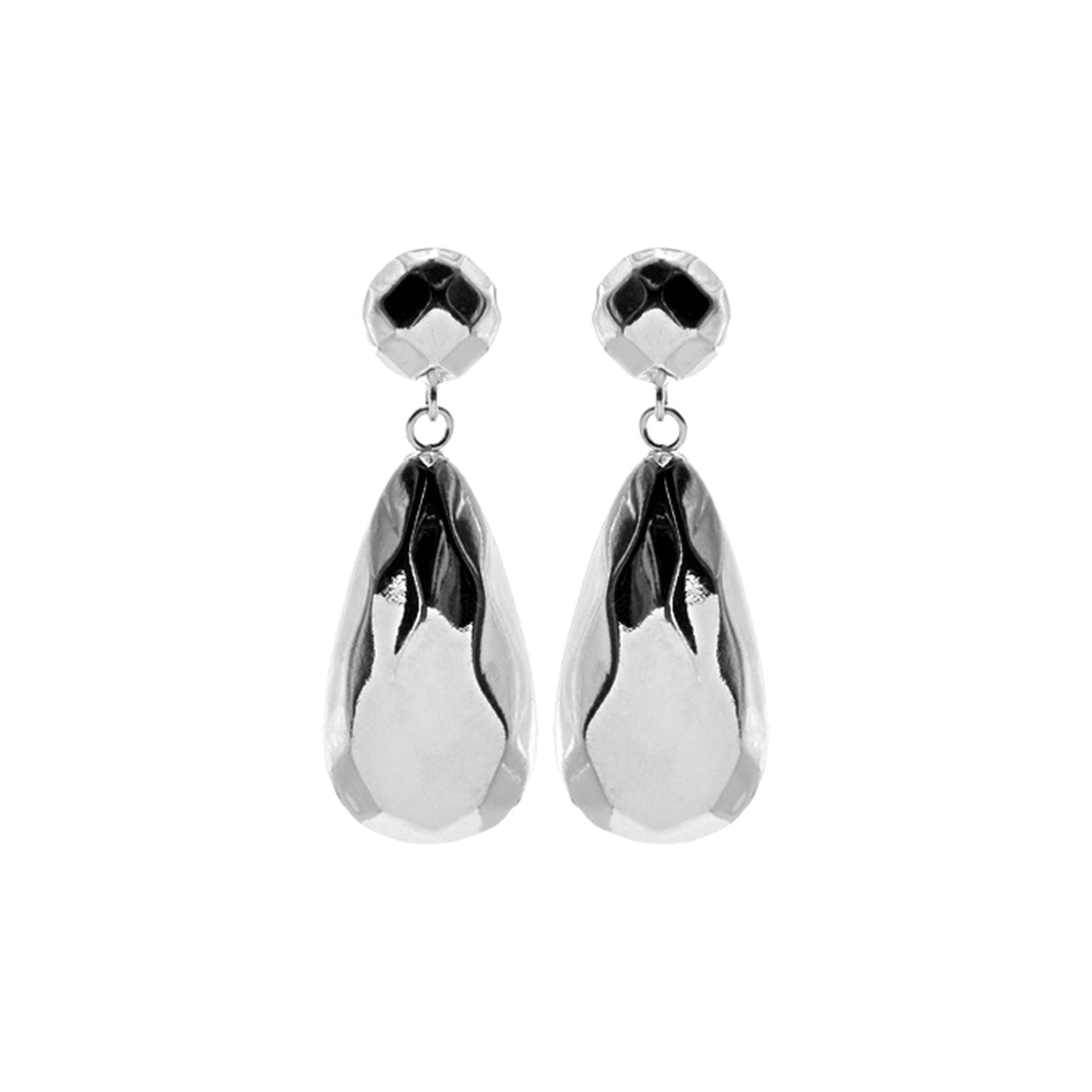 Lexi large 3D teardrop earrings