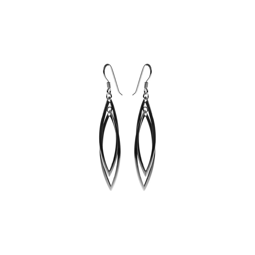 Bria interlinked marquis earrings
